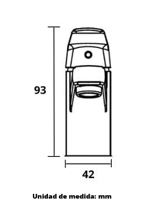 Monomando Lavatorio Colomba