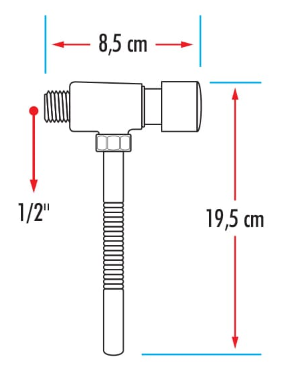 Griferia Push Institucional Premium