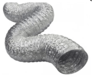 Ducto Flexible en Aluminio para Extractor 14" x 5 Metros - Promelec FGA-