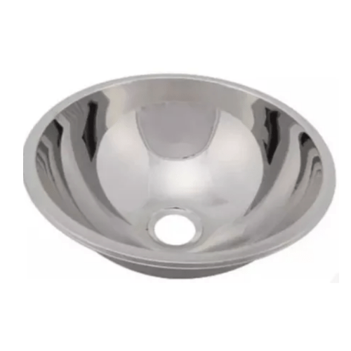 LAVAMANOS DE LUJO ESFÉRICO EN ACERO INOX 36CM CALIDAD SUPER - Promelec FGA-