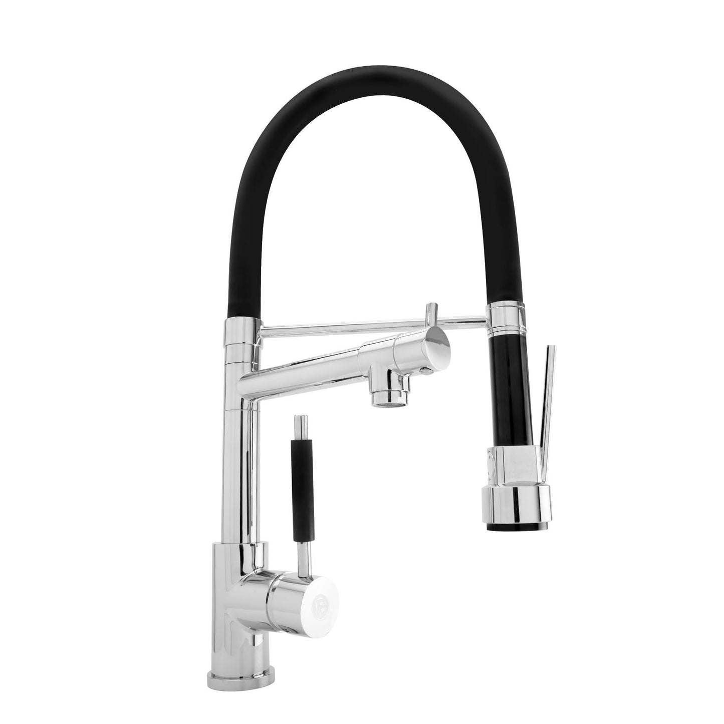 GRIFERÍA LUJO MEZCLADOR LAVAPLATOS EN BRONCE COLOR NEGRO